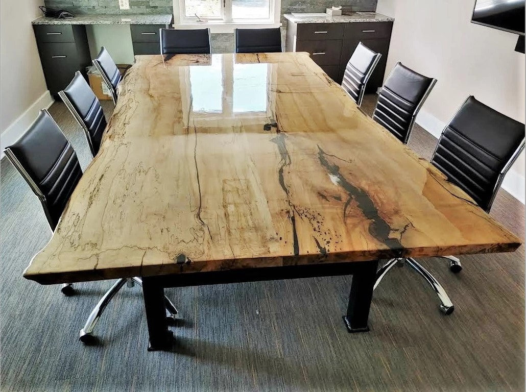 Live Edge Conference Tables | Syracuse, NY | Live Edge Refined